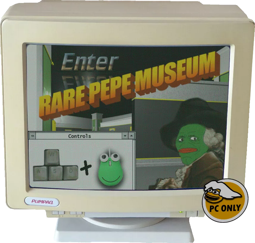 Enter Rare Pepe Museum